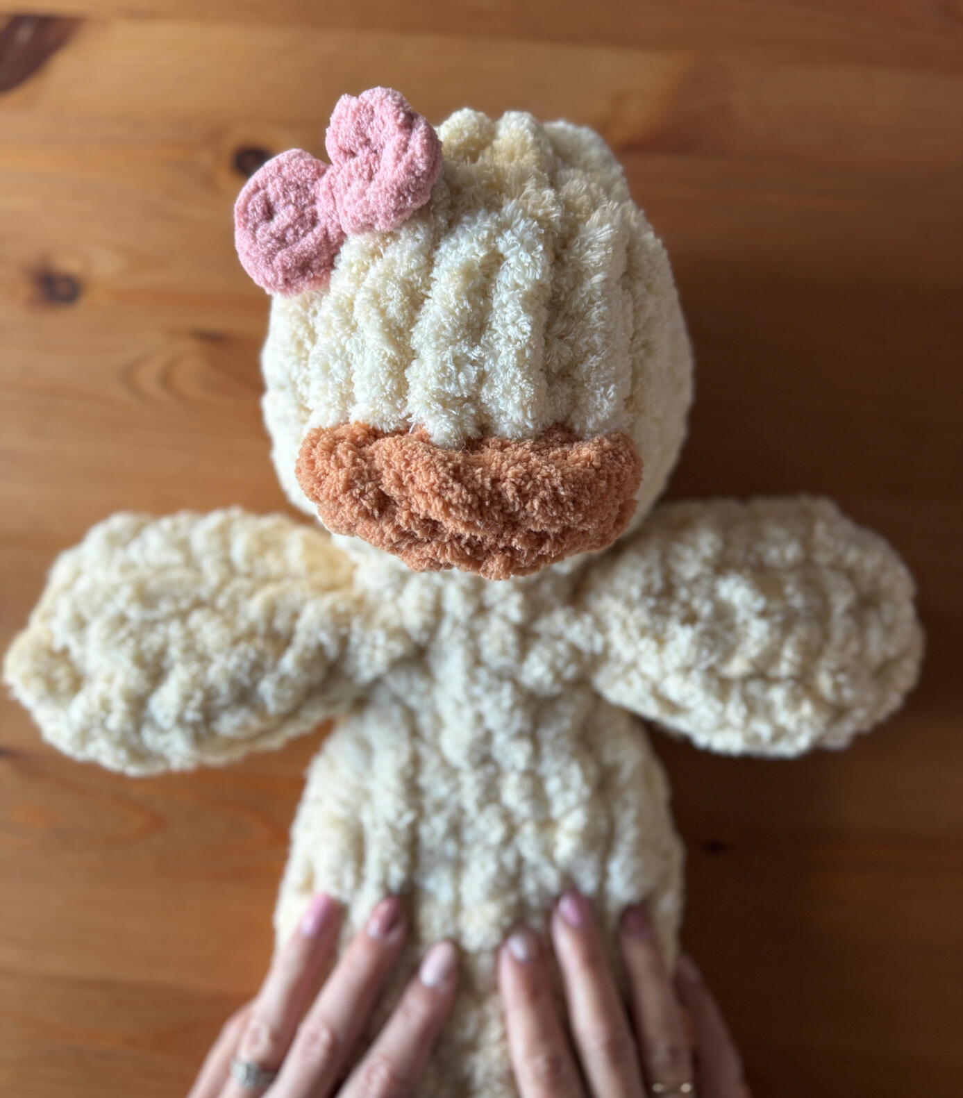 Finger Knit Flower Tutorial